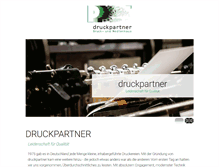 Tablet Screenshot of druck-partner.de